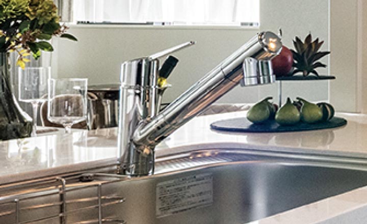 浄水機一体型シャワー水栓